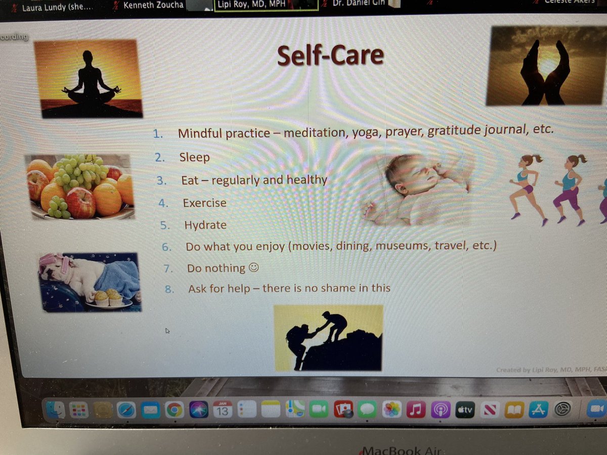 Self care is ALWAYS important!!! Which one do you struggle with on the list?!! Asking for help is always my Kryptonite.  #UNMCPsychGR #askforhelpitsokay