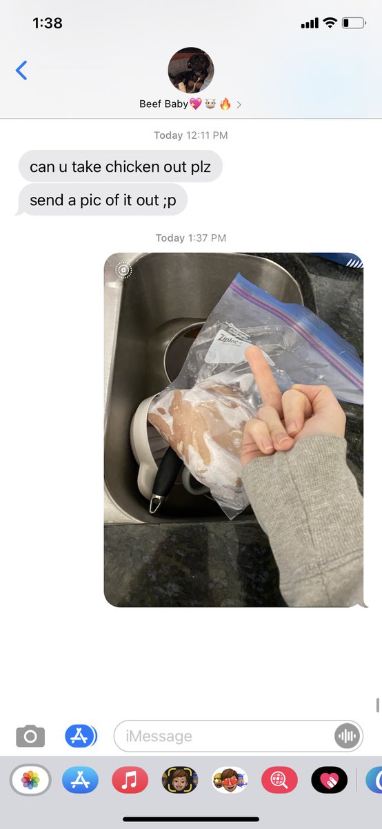 SkyeFitchett's tweet photo. You spend years building trust in a relationship, and make one mistake (forgetting to take the chicken out yesterday) and all of a sudden all the trust goes out the window https://t.co/ojCyGmNuZY