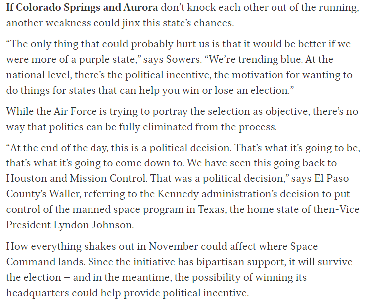 From a September 2020 article I wrote about the race to land Space Command: