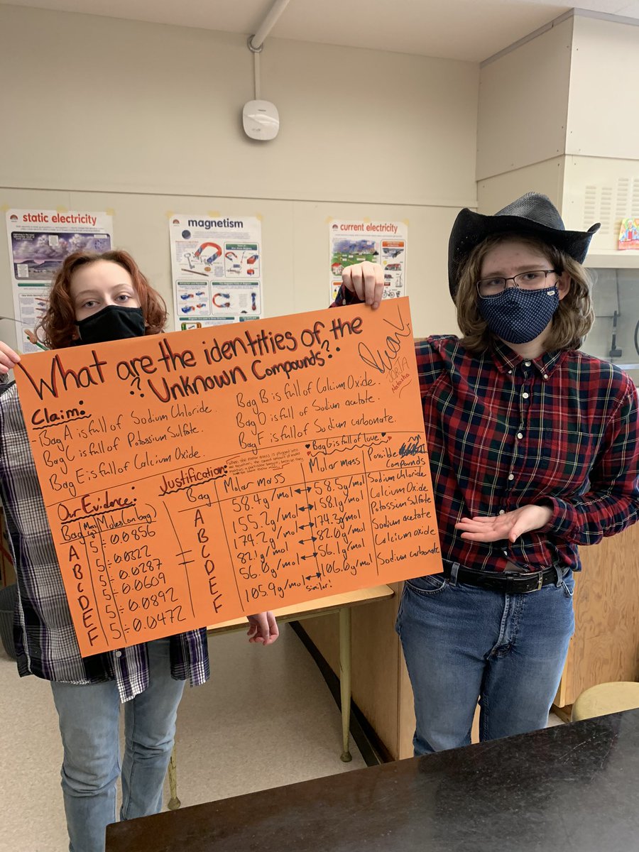 simone_stella74's tweet photo. @ArgumentDriven @MorganWHouse @Kamloops_SD73 Senior chemistry students at Kamloops School of the Arts engaging in the creation of their argument during an ADI lab. #greatwaytolearn https://t.co/DJphrWT7hm