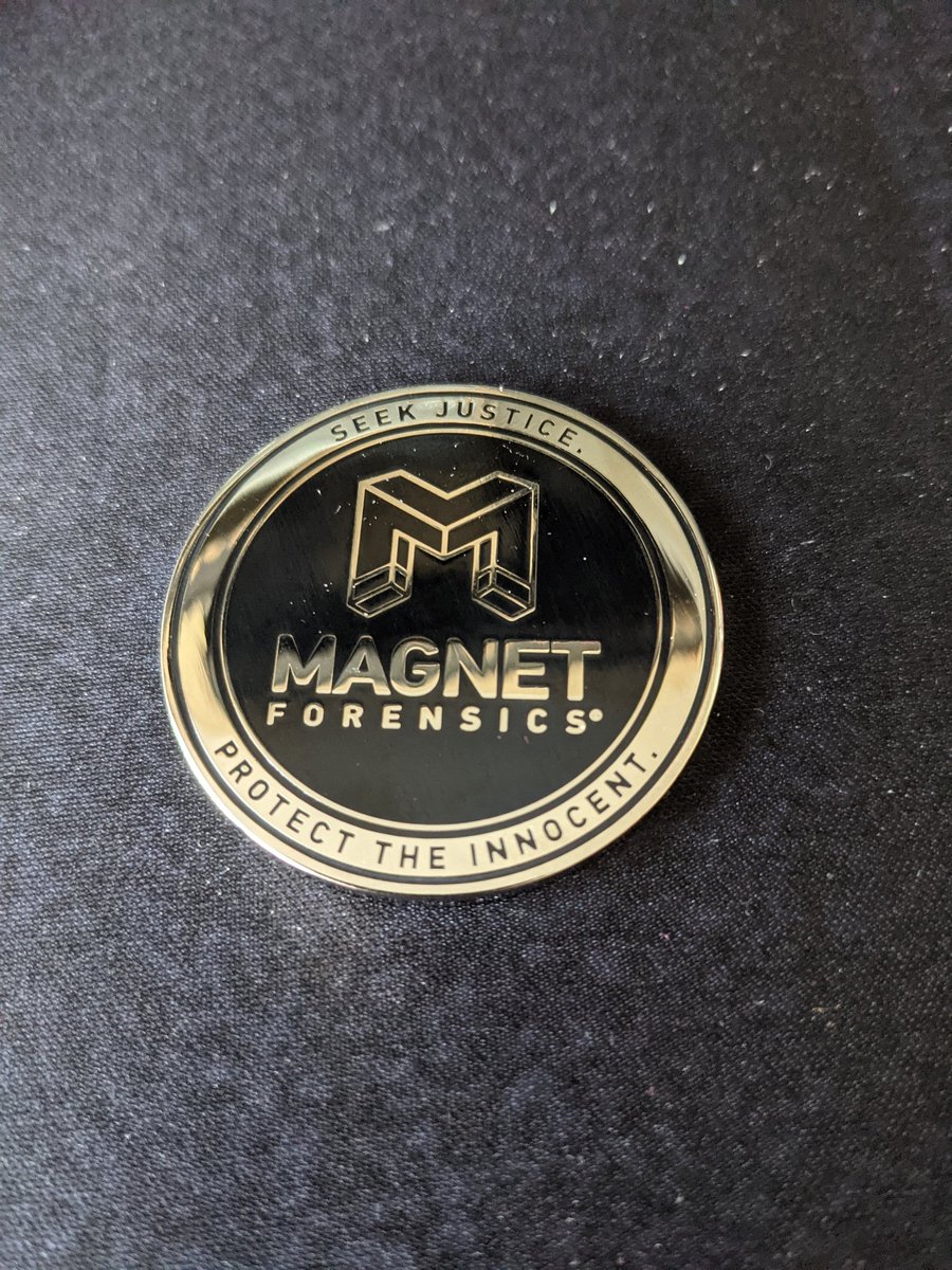 KevinPagano3's tweet image. Another challenge coin for the collection #MagnetWeeklyCTF 3/4