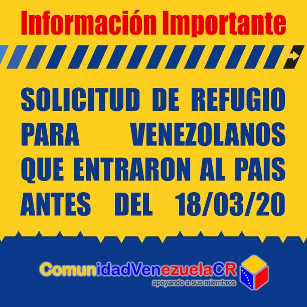 InviertaenCR's tweet photo. Las Personas Extranjeras que ingresaron al país ANTES del 18 de Marzo 2020, y requieren pedir refugio y NO SON nicaragüenses, deberán solicitar refugio en las oficinas centrales de la Unidad de Refugio, de lunes a viernes de 7 am a 11 am, sin cita previa. https://t.co/PtoWs5OqST