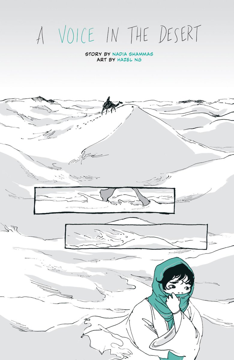 Nadia_Shammas_'s tweet image. I realize I never shared my story from Elements Earth. Thank you again to @hazelblad for the wonderful art, and @TanekaStotts for their incredible work organizing this project.

A VOICE IN THE DESERT 1/3