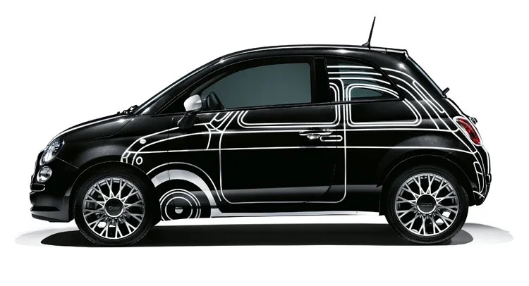 (2) of developing Fiat 500 (Cinquecento)