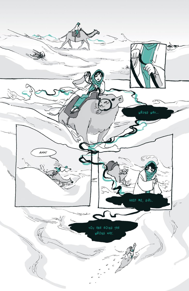 Nadia_Shammas_'s tweet image. I realize I never shared my story from Elements Earth. Thank you again to @hazelblad for the wonderful art, and @TanekaStotts for their incredible work organizing this project.

A VOICE IN THE DESERT 1/3