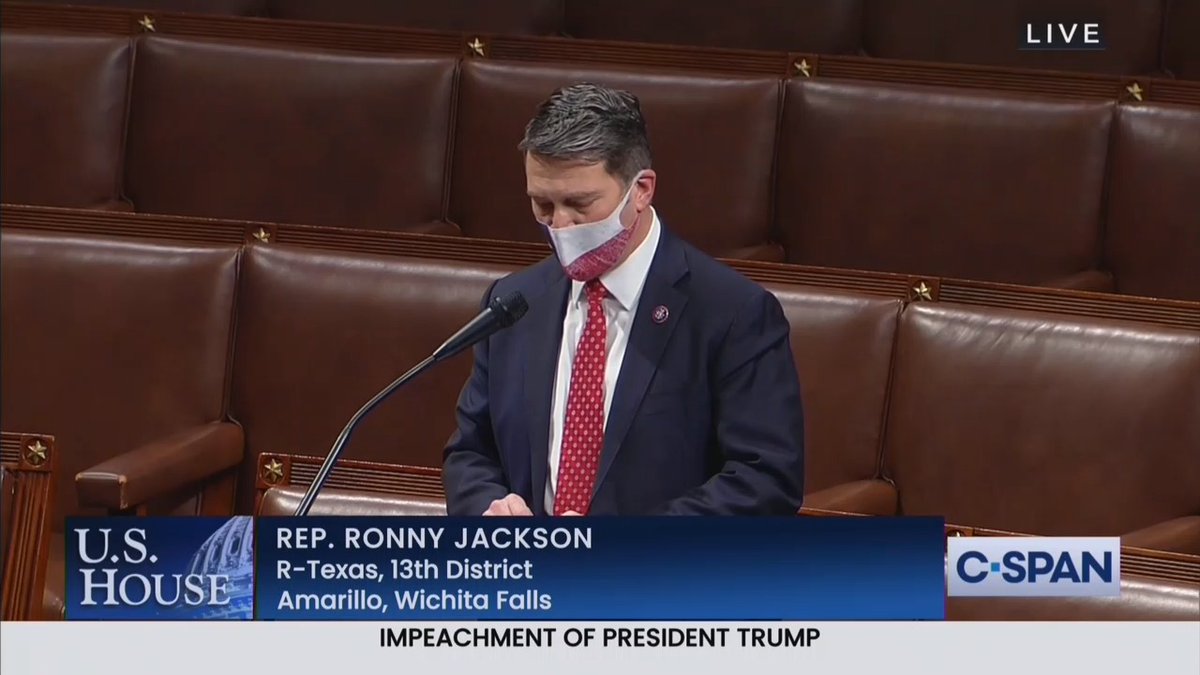 I completely forgot that the doctor who said Trump could live to 200 if he just cut out the cheeseburgers is in Congress