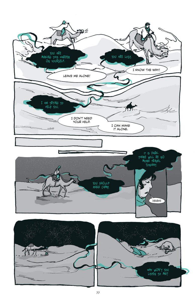 Nadia_Shammas_'s tweet image. I realize I never shared my story from Elements Earth. Thank you again to @hazelblad for the wonderful art, and @TanekaStotts for their incredible work organizing this project.

A VOICE IN THE DESERT 1/3