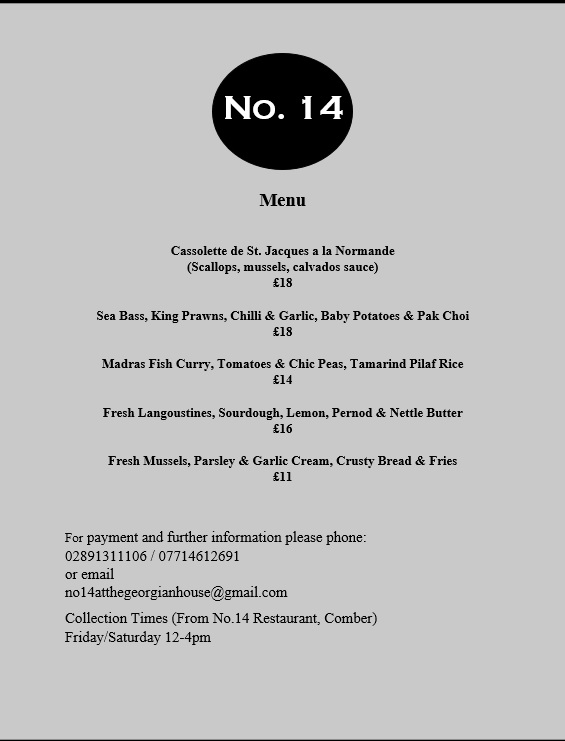 14Georgian's tweet photo. This week's seafood specials, adding abit of  Floyd on France classic recipe of Fresh scallops, takeaway menu available as normal https://t.co/GoUvIb0QRK