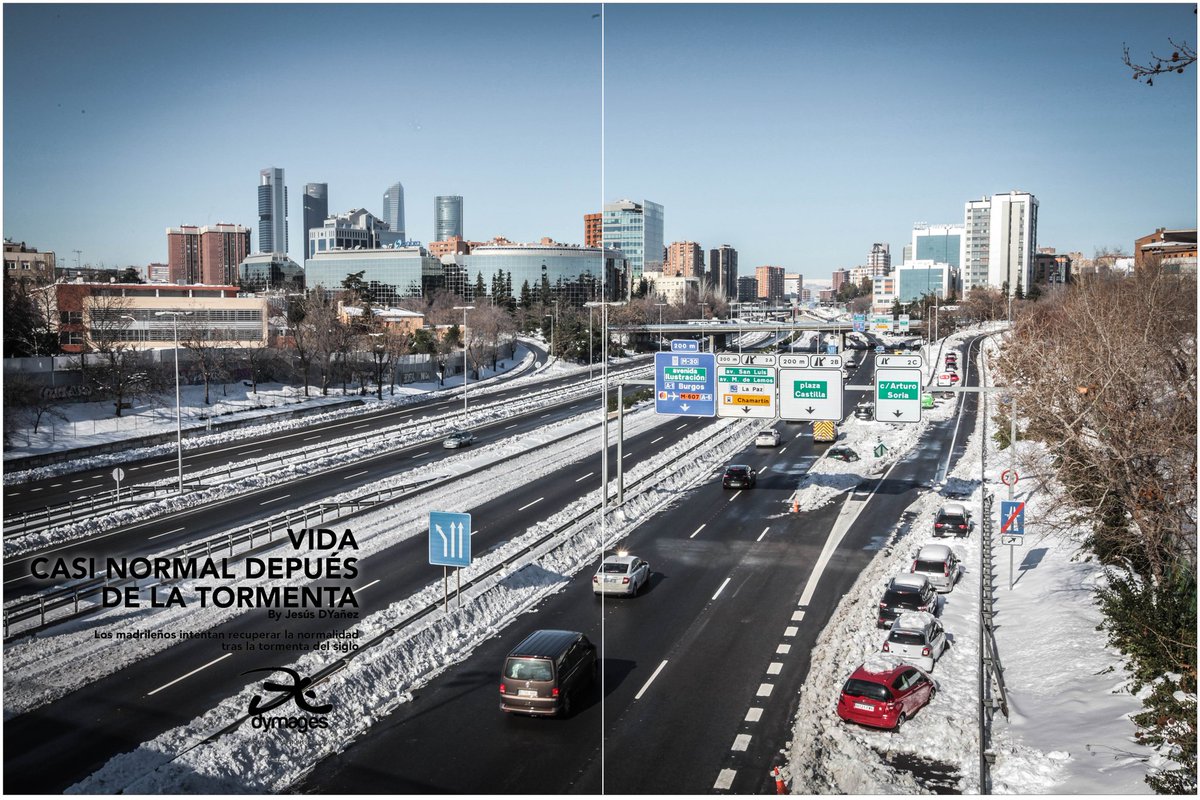 We are back!! 😅
#madridnieve #madrid #Filomenatemporal #Filomena