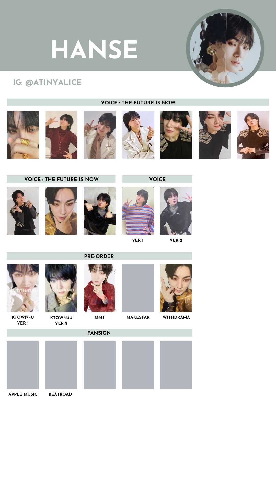 VICTON スンウ 台湾 ヨントン トレカ VOICE アルバム card VICTON スンウ 台湾 ヨントン トレカ VOICE アルバム card All
