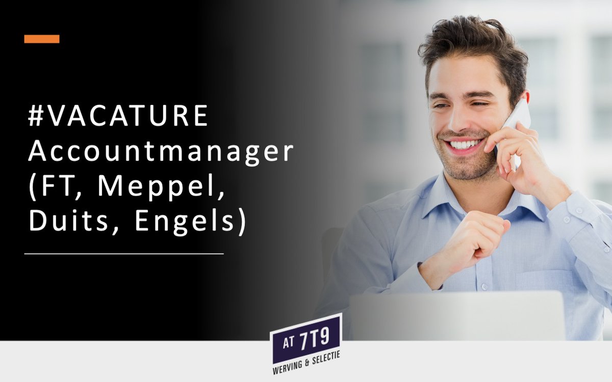Bekijk deze vacature bij AT7T9 werving &amp; selectie linkedin.com/jobs/view/2372…
