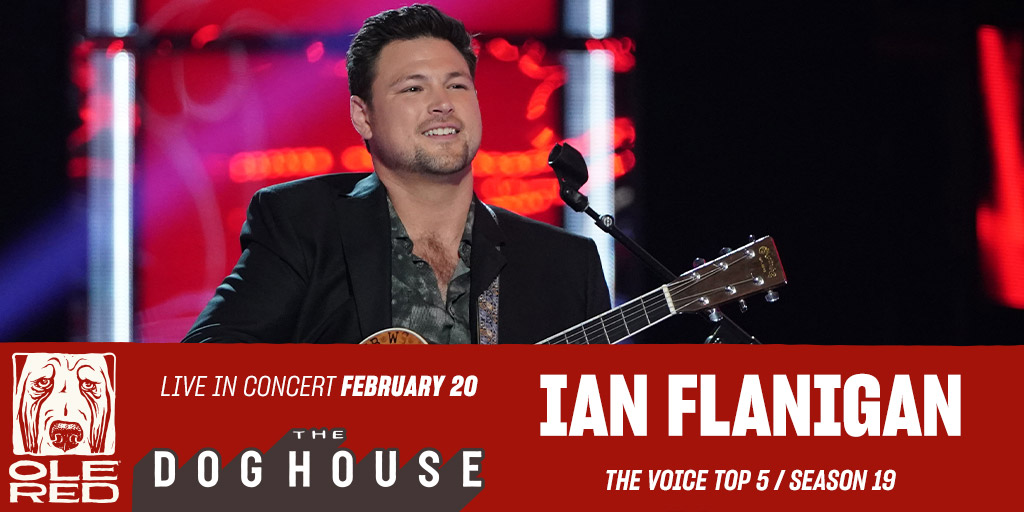 Ian Flanigan live at Ole Red Tishomingo February 20, 2021.