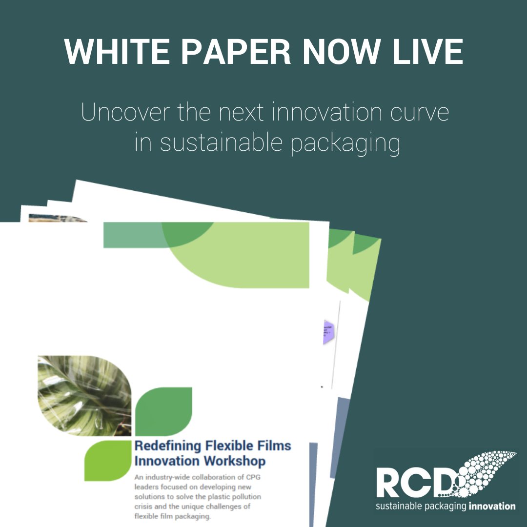 rcdpackaging's tweet image. When we come together we can innovate and solve global scale problems. Gain key insights from the industry-wide #collaboration we facilitated with 80 experts to eliminate #plasticwaste and #oceanplastic

Download the free whitepaper today. rcdpackaging.com/innovationcolab