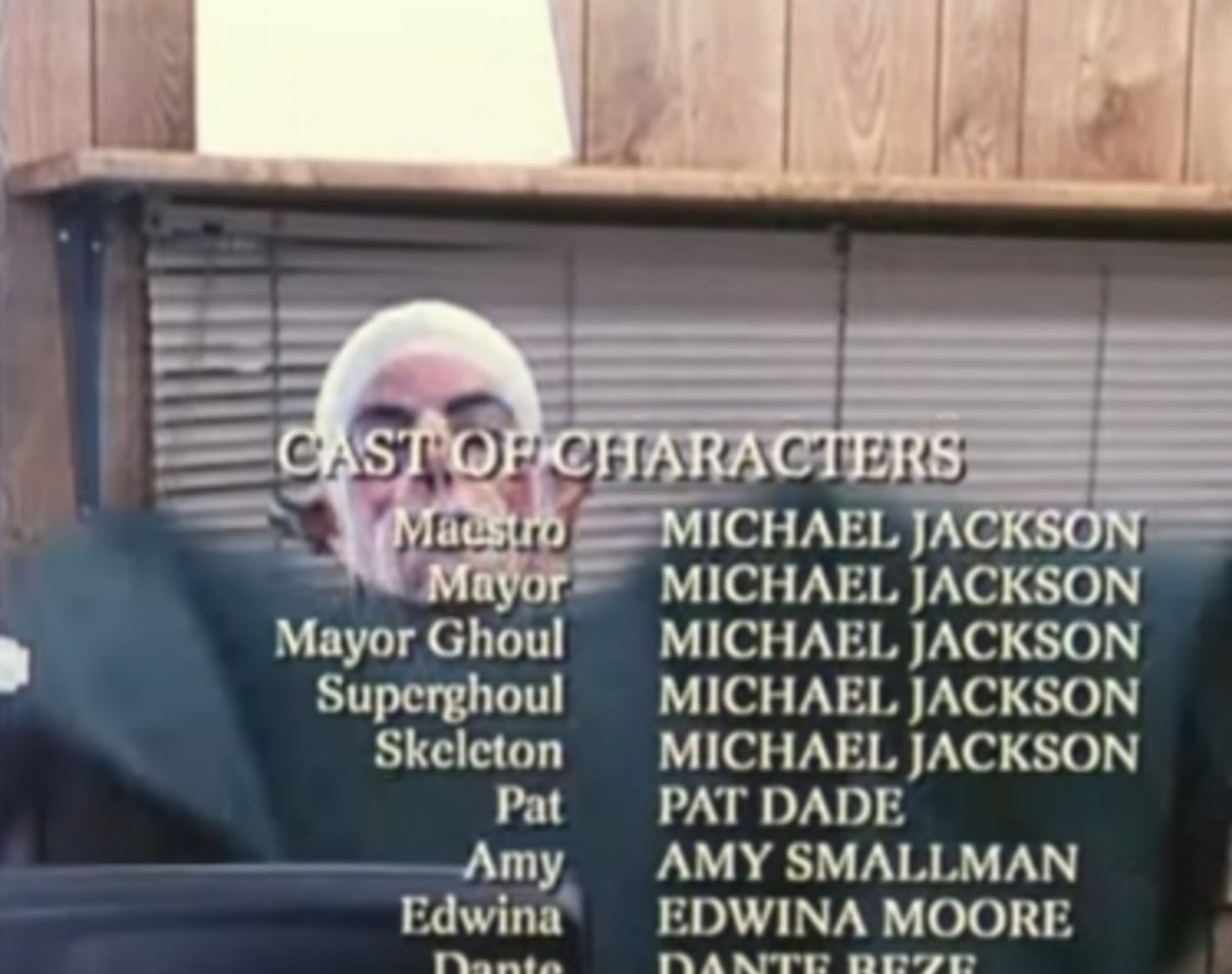 Michael sempre esteve por trás da produção de seus videoclipes, muitas vezes ele atuava, cantava, escrevia e também participava do arranjo. Por exemplo no curta-metragem Ghosts: