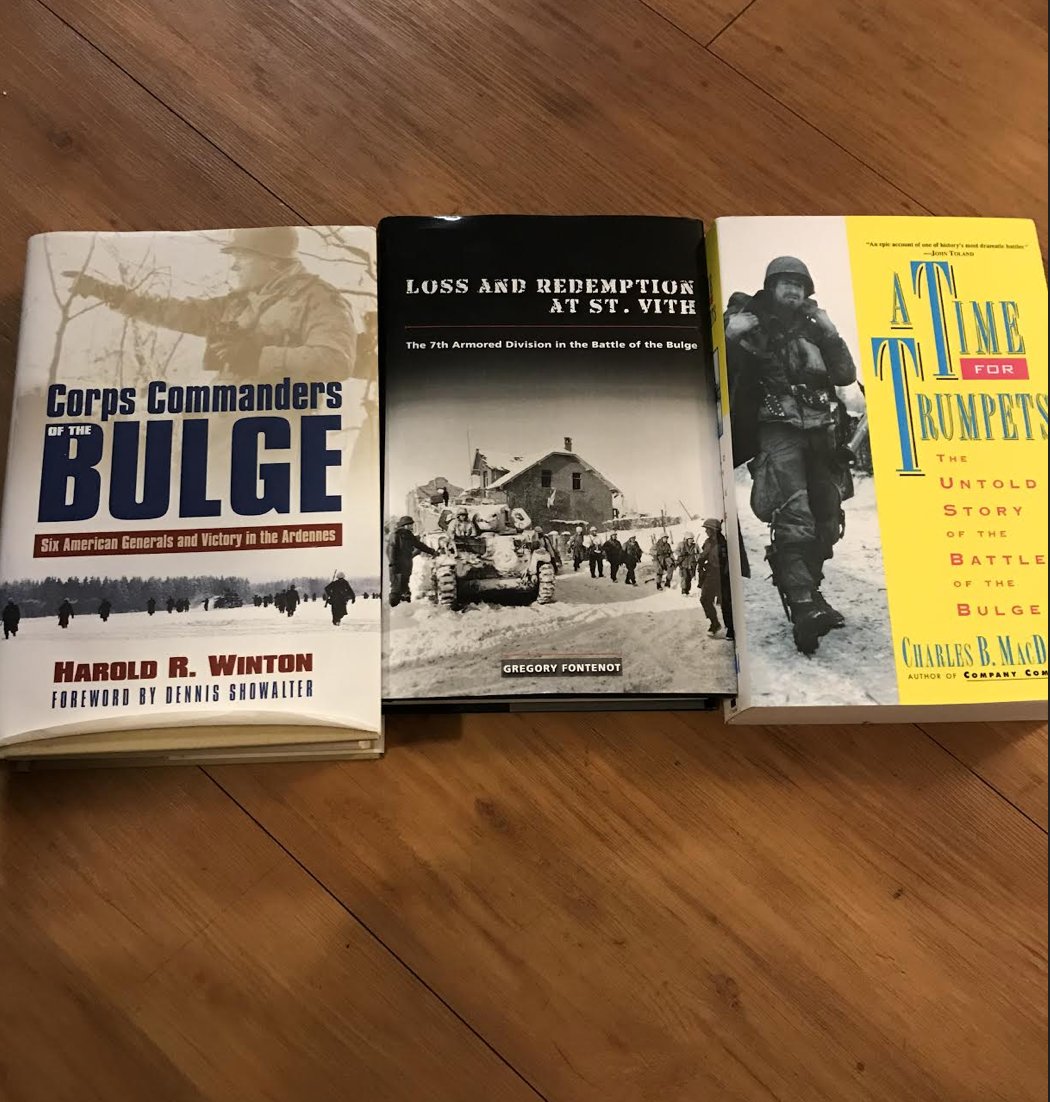 [END] Sources for this thread include memorandums Ridgway created to capture conversations with peers, superiors, & subordinates, a formal report of Ridgway's guidance to Division commanders, Ridgway's letter to Hodges, David Irving's "The War B/W the Generals" and these books.