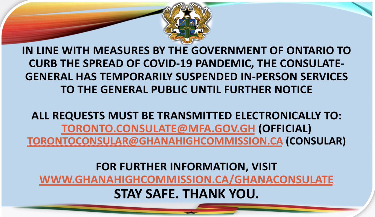 Ghana Consulate Toronto🇬🇭 tweet media