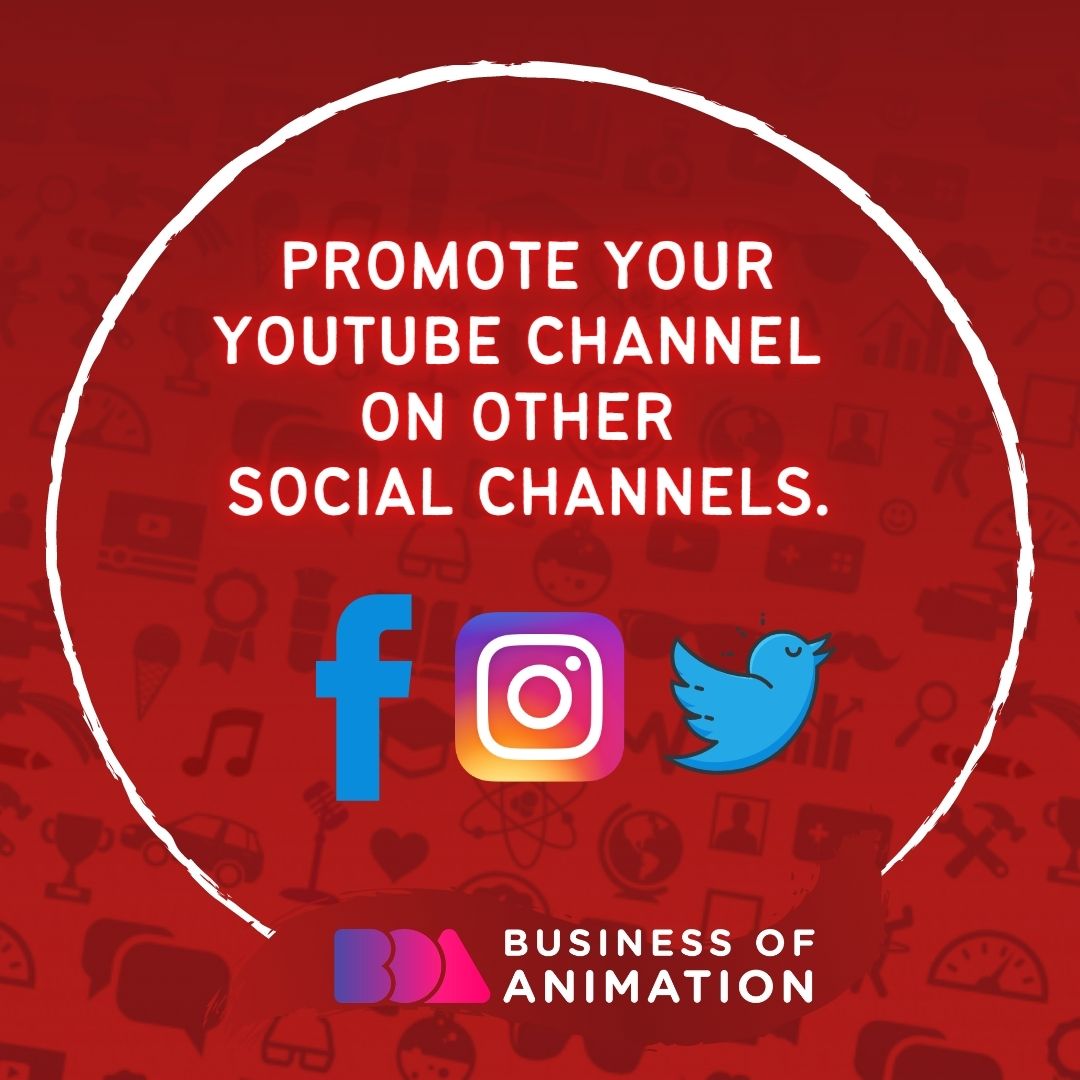 animationbiz's tweet photo. Here are the smart ways to get more YouTube subscribers for FREE.
1. Ask your viewers to subscribe.
2. Promote your animation YouTube channel on your website.
3. Promote your YouTube channel on other social channels
1/3
#AnimationYouTubeChannel #AnimationYouTubeSEO https://t.co/2LFqGzhMqF