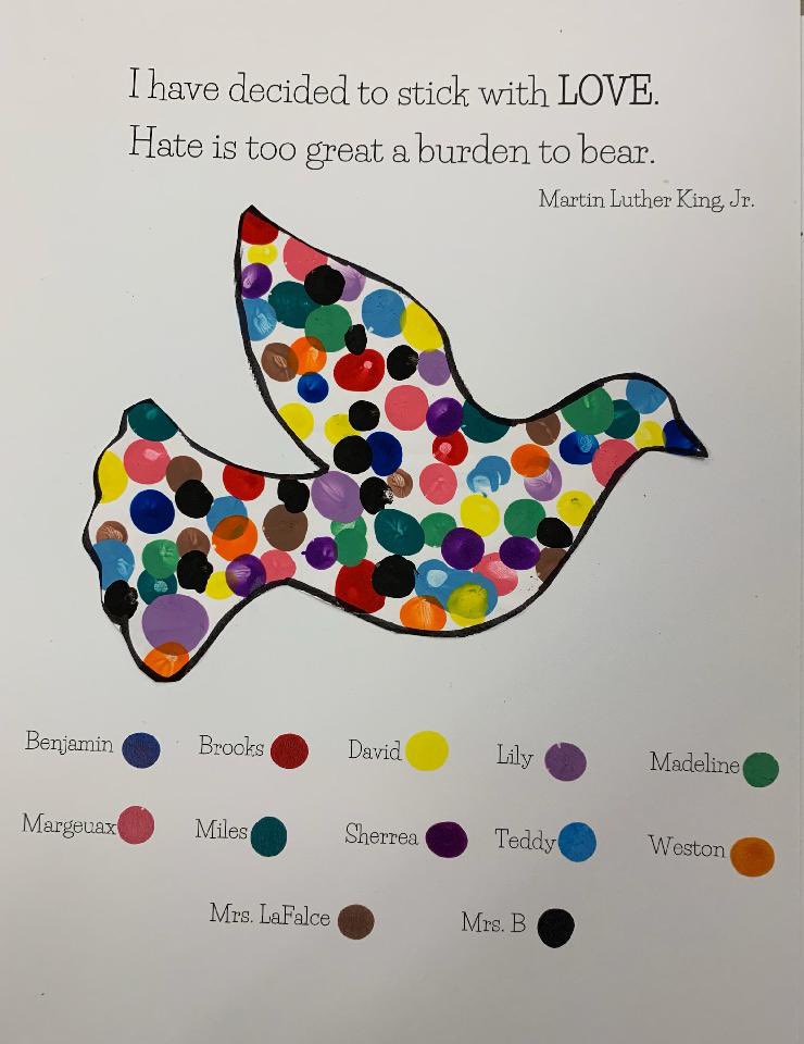 WalkerJackHall's tweet photo. "I have decided to stick with love." The Walker School's youngest students pay tribute to Martin Luther King, Jr., who would have turned 91 this Friday.
@TheWalkerSchool @TheKingCenter https://t.co/YxMQjRK7b4