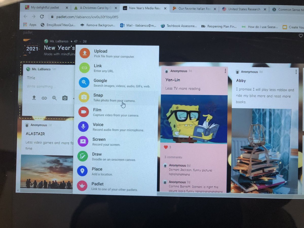 TLindner623's tweet photo. #EdcampMV #MVPDevAllDay using Padlet and other tools to check for understanding, share work and receive feedback https://t.co/NJJLXNHY35