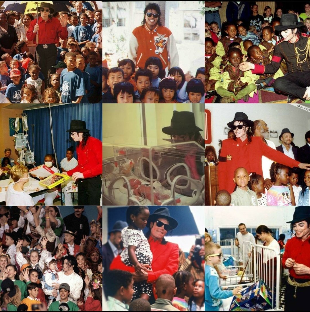 • CAUSAS SOCIAISMichael Jackson sempre foi engajado em causas sociais, campanhas contra racismo, combate a fome, abuso sexual infantil, entre outros. Ele também sempre tratou desses temas em suas músicas.