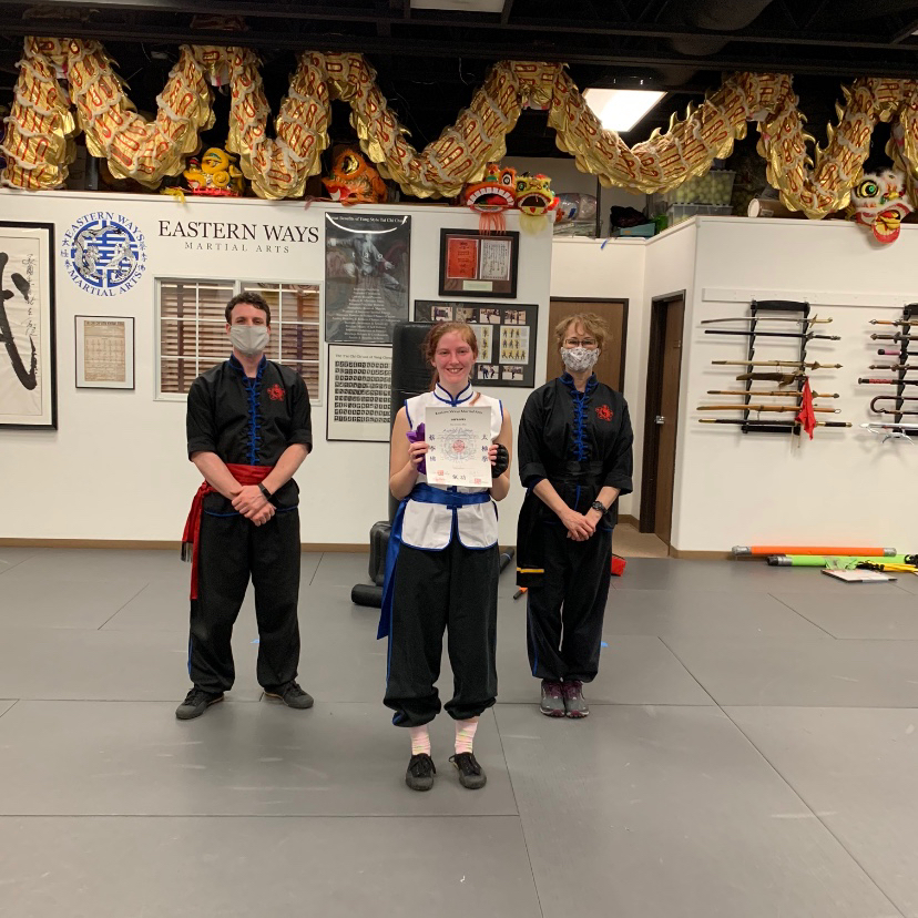 easternways's tweet image. #Congratulations to Ms. Evans on achieving Blue Sash! She shows excellent consistency in her training that will serve her on her journey toward Black Sash &amp;amp; beyond!

#EasternWays #MartialArts #BlueSash #EWfolsom #KungFu #SelfDefense #Folsom #SashTest #Blue #EWsashtest #Congrats