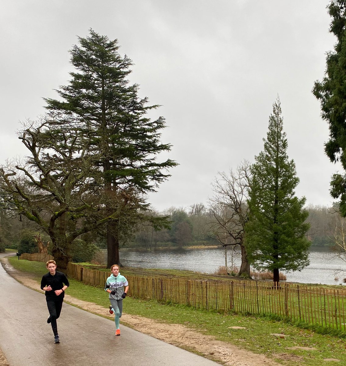 Mygoldenpear's tweet photo. There was great excitement this morning at the prospect of getting out at lunchtime for @Marist_Sport  virtual running club. #LockdownLunchtime #REDJanuary2021 @REDJanuaryUK @sportinmind https://t.co/v9LDw3DNyb
