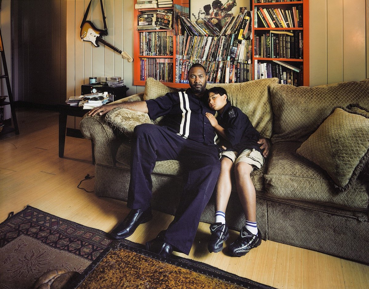 massmu's tweet photo. "Lustron Stories", a photography exhibition by Charles Mintz, will be displayed in Massillon Museum’s Studio M from January 9-February 28, 2021. 

Image: Charles Mintz, “Miles and Terrence”, Inkjet print from scanned film, 2015 https://t.co/8laAh6pBkM