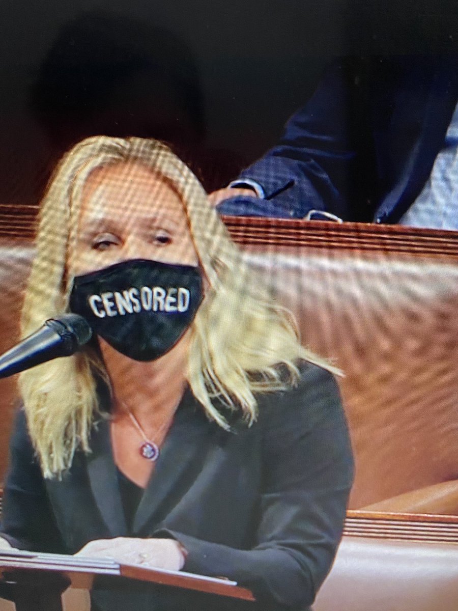 TheSeanBrewster's tweet photo. She is standing in front of a microphone on national television https://t.co/8gy3RyD23o