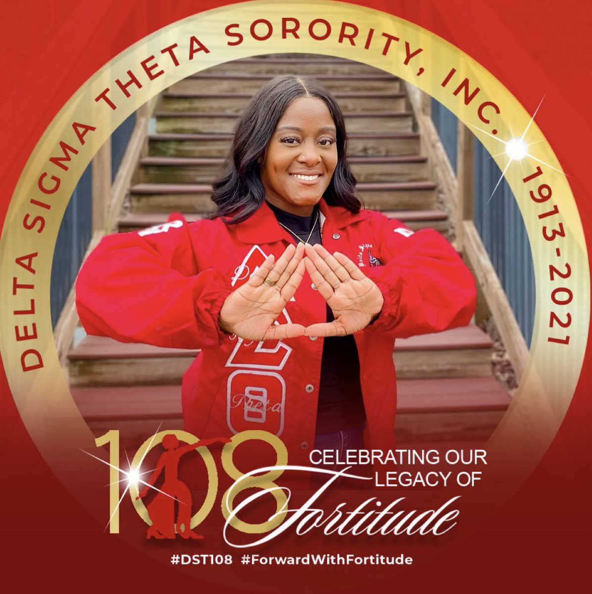 JamiThatsMe's tweet photo. Happy Founders Day to my Sorors ♥️🐘🔺#ForwardWithFortitude
.
.
.
.
#deltasigmatheta #dst #deltagirl #ohtobeadelta #dst108 #j13 #foundersday #Betaetanonegreater #Soror #Duckwalk #devastatingdiva #Sororofdst #happy108 #blackgirlmagic #blackwomen #blackexcellence #blackqueen https://t.co/eiHOpwxqRF