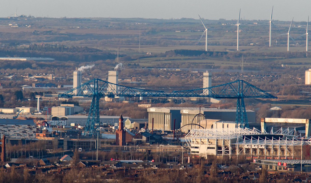 oldgreyheron's tweet photo. Views over #Teesside from High Godfalter Hill above Ormesby Bank. @lovembro @LoveTeesside @PictureTeesside @IndustrialTside @RCAmbassadors @teestransporter @HartlepoolWeb @teesriverstrust https://t.co/1aBUIJOrlu