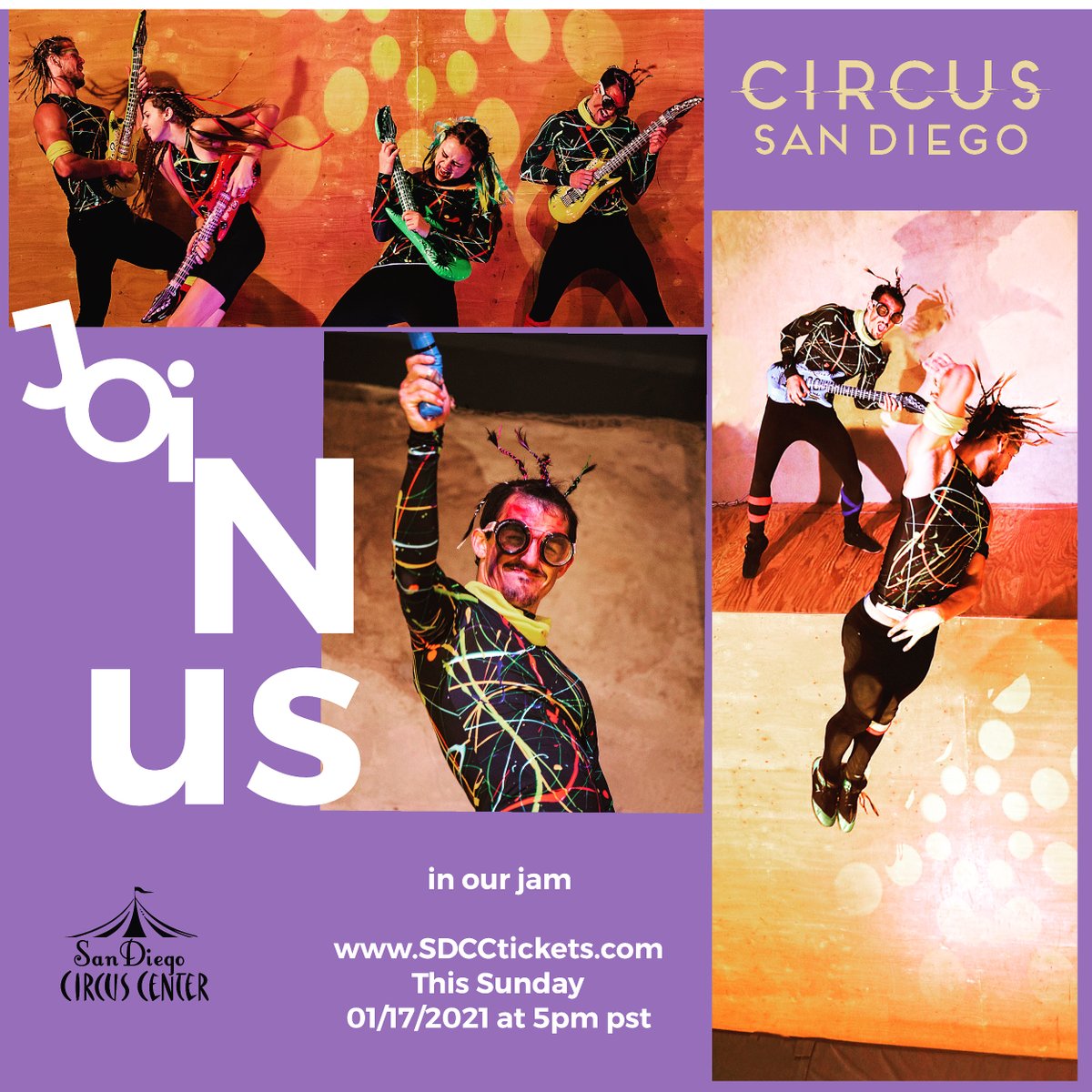 This Sunday (in 4 days) we will present our Winter Show! To purchase tickets go to  SDCCtickets.com
Photo Melisande Martin