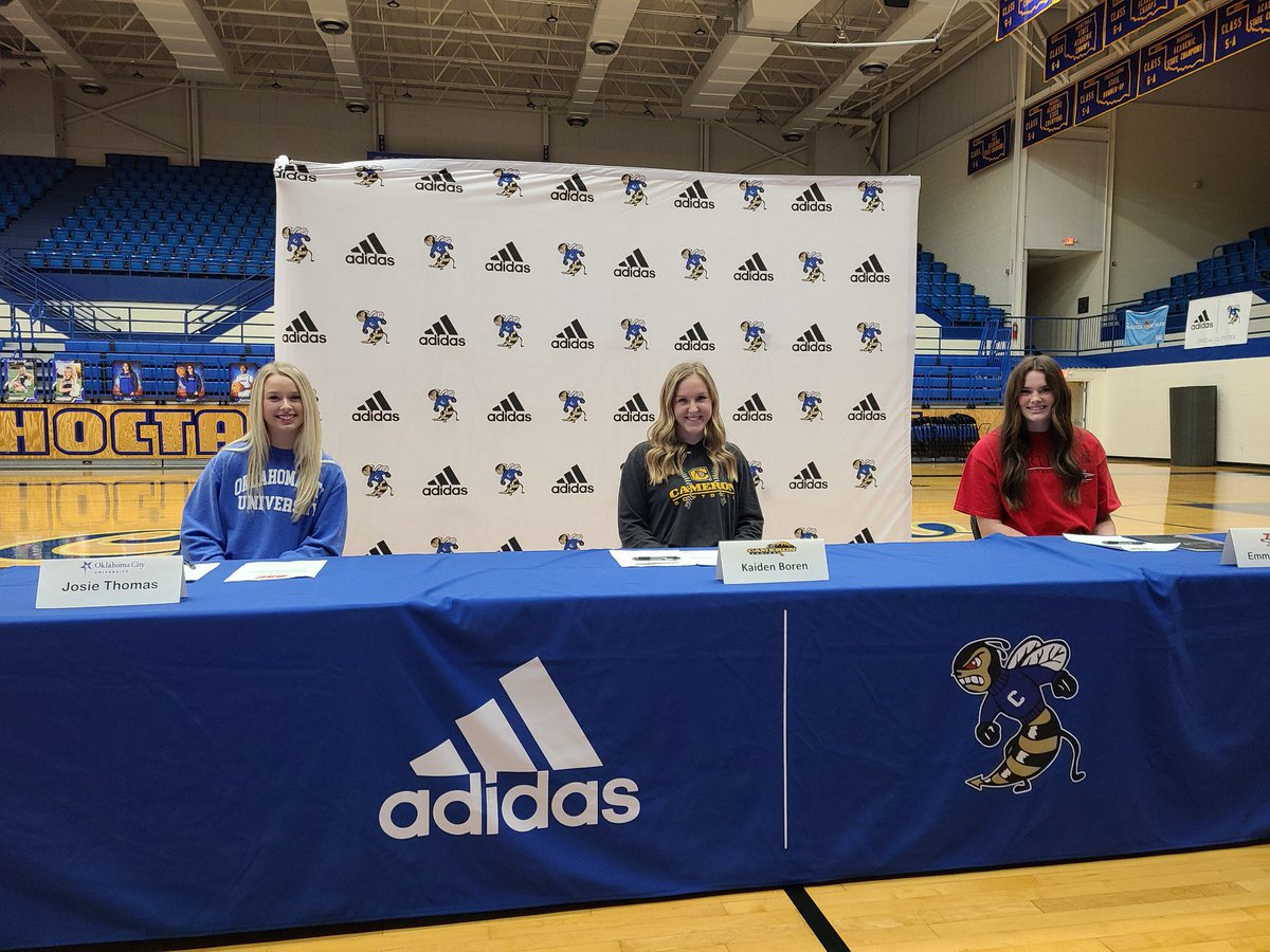Congrats to these incredible young ladies!
Emma Jackson, softball NOC
Josie Thomas, volleyball OCU
kaiden Boren softball Cameron University