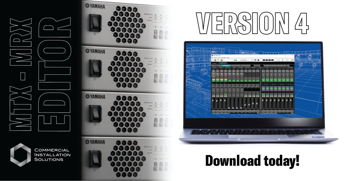 MTX-MRX Editor 4.0.1 and Version 4 firmware for MTX5/3 and MRX7 now available for Windows 10. #yamaha #Yamahacis
https://t.co/pLaQ3XdsZI https://t.co/PnrWHuiIvq