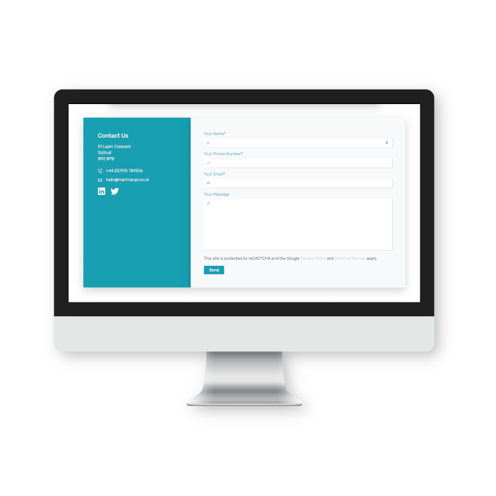 Michael_Shore's tweet photo. A few more screens of the new website I developed recently for Marrinan PR and Comms https://t.co/yzq1huG0bR

#FreelanceWordPressDeveloper #WordPressDeveloper #FreelanceWebDeveloper #FrontEndDeveloper #SmallBusiness #LocalBusiness #WebDesign https://t.co/aumWXN88Fi