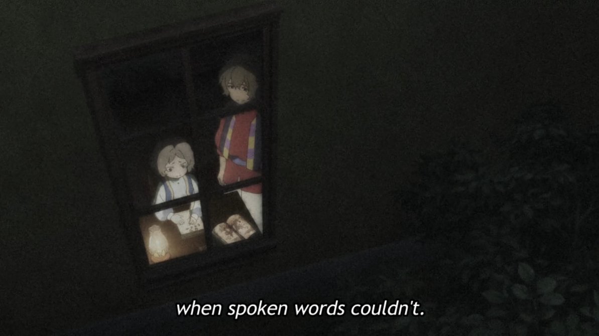 One thing I'd like to draw attention to is that Otto, right up until he gives his parents that note, shows no emotions, largely having the same expression.