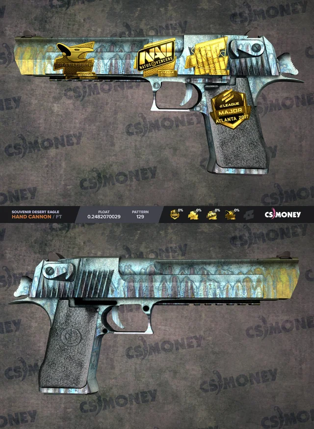 Desert Eagle In Hand