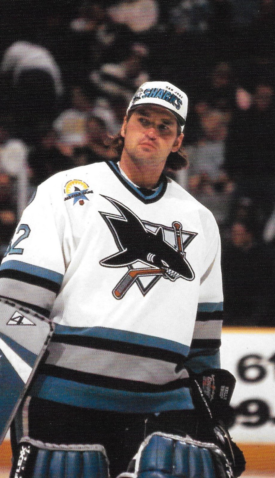 Happy 60th Birthday to alumni goaltender Kelly Hrudey. Sharks Magazine vol.18/no.2 