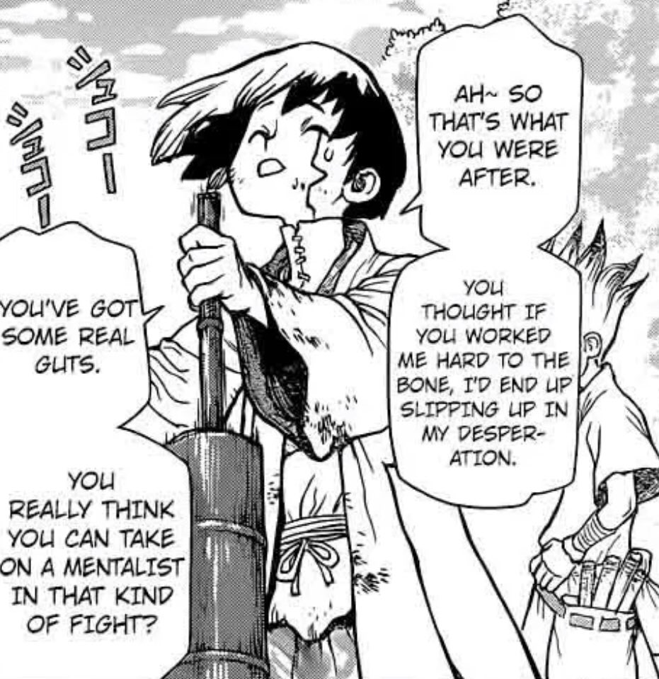 A thread of all Sengen moments/panels