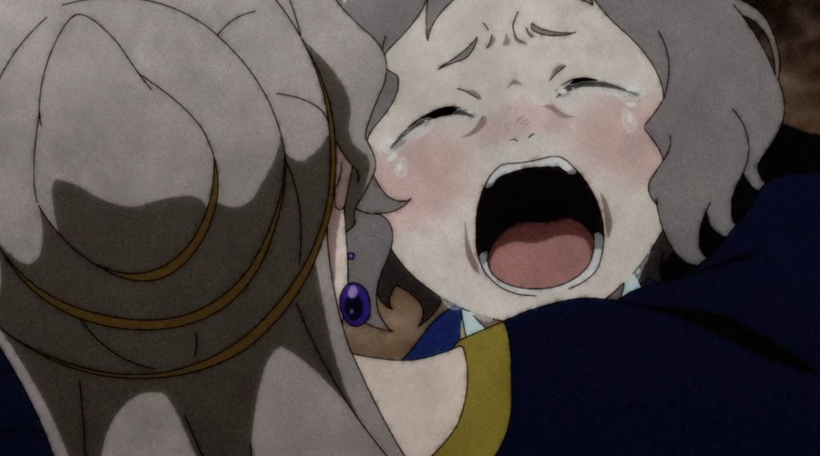 Only after he gives that "Thank you for everything" note to his parents does that change, crying for the 1st time, having finally been able to communicate with someone else.For Otto, communication is everything— hence why he punched Subaru to his senses with such vigor in EP38.