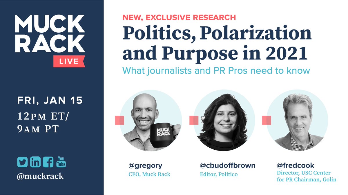 I will be previewing the latest research from USC on Friday with Muck Rack. Please join in for a very relevant session. info.muckrack.com/usc-purpose-po…