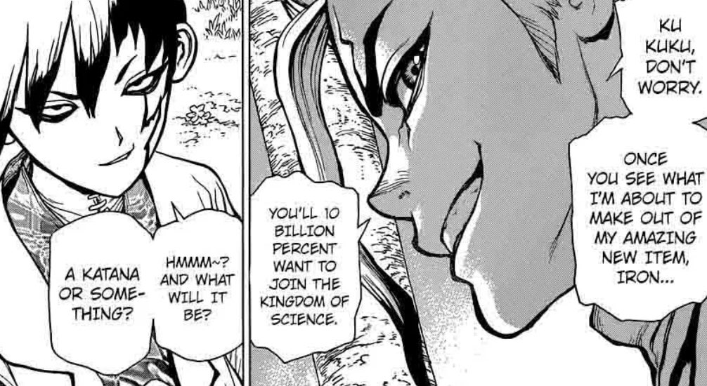 A thread of all Sengen moments/panels