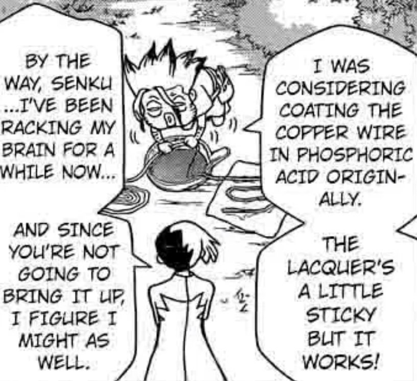 A thread of all Sengen moments/panels