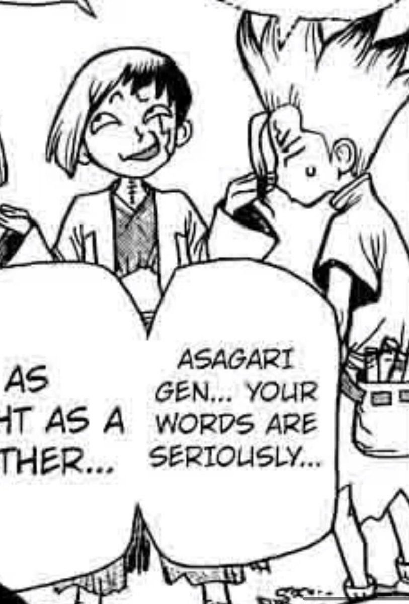 A thread of all Sengen moments/panels