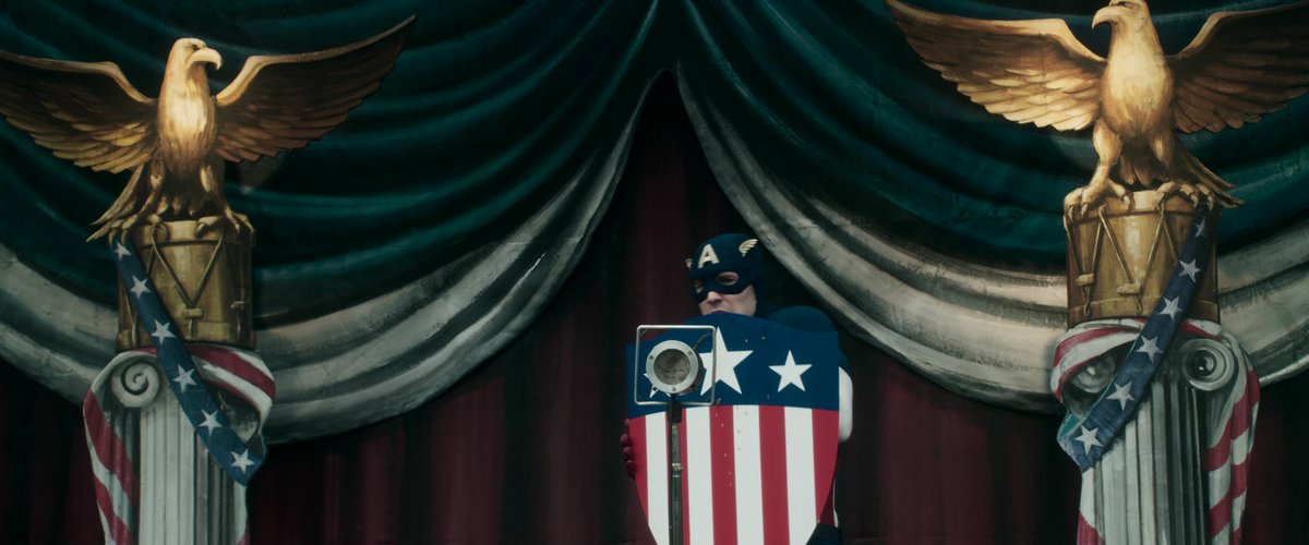 9. Captain America: The First AvengerThe closest the MCU is ever gonna get to the Raimi films in terms of having heart. It's pulpy, humble and reminiscent of Indiana Jones. I'm just obsessed with the old-fashioned aesthetic.