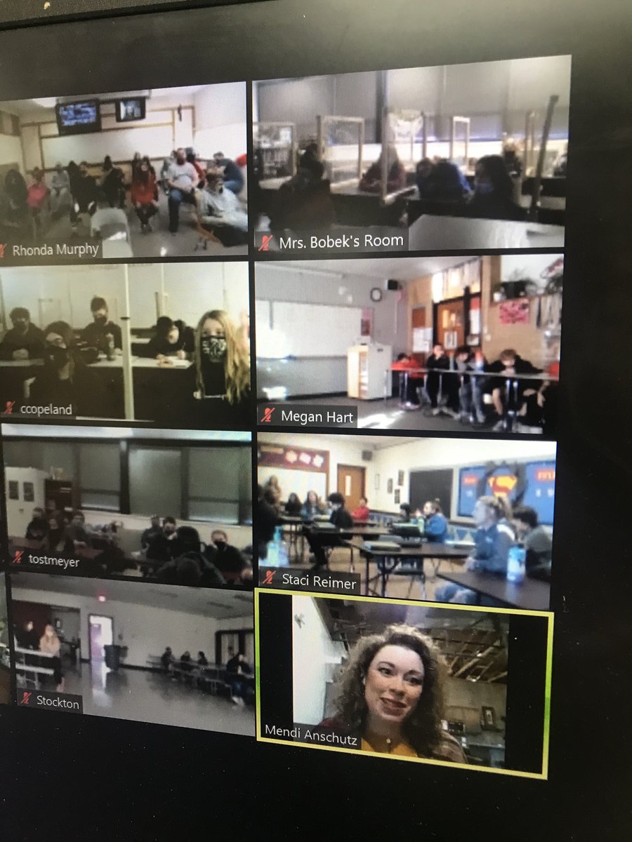 We had a great time with 10 schools in NW Kansas today who participated in our Career EXPLORation virtual career fair for middle school students! Thanks to our awesome speakers and the I-CAN Network! #careerdevelopment #youthdevelopment