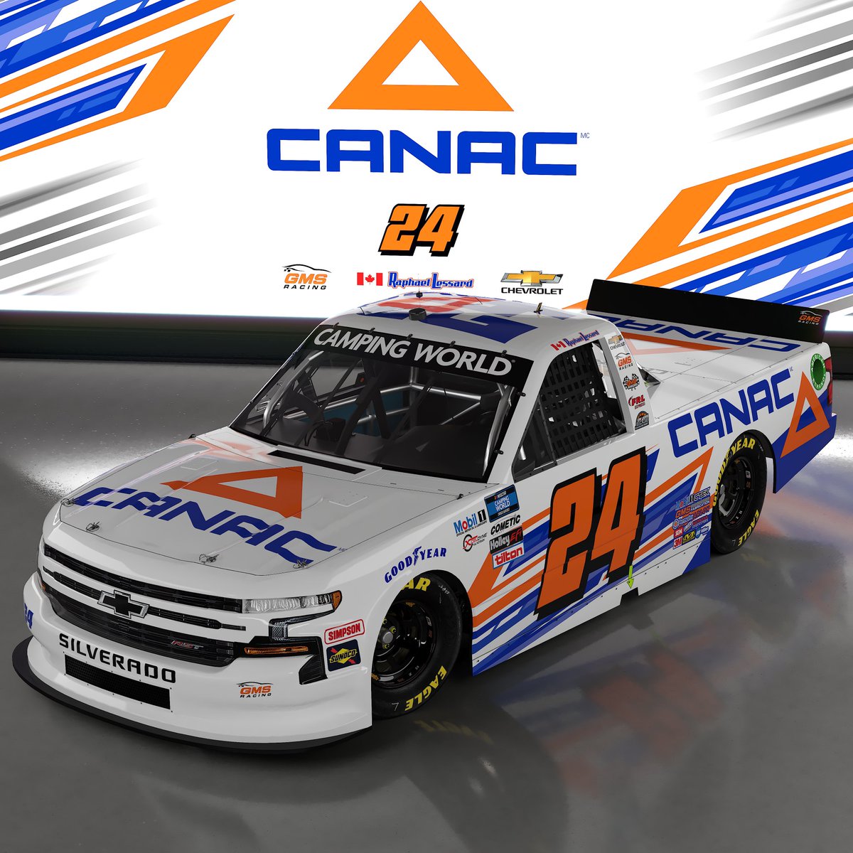 Nascar Raphael Lessard Schemes Raphael Lessard's #24 Canac scheme : r/NASCAR