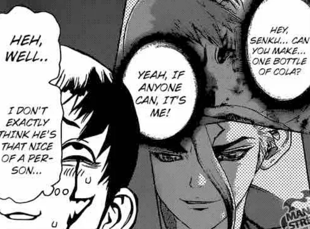 A thread of all Sengen moments/panels