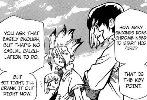 A thread of all Sengen moments/panels