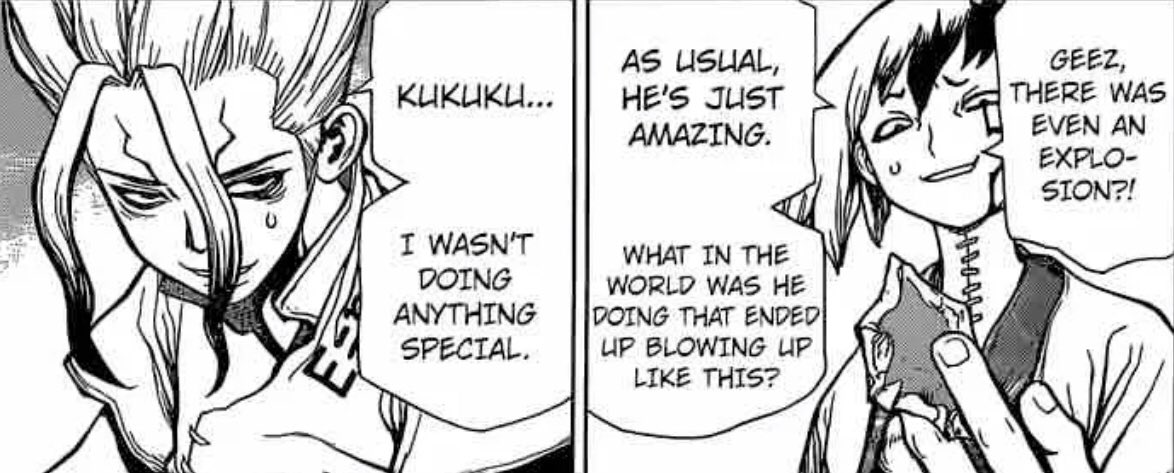 A thread of all Sengen moments/panels