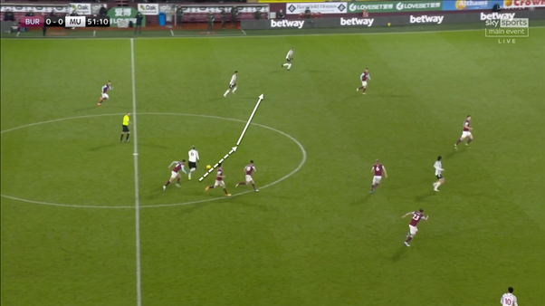 In the examples shown, Pogba’s carries and passing were vital in moving into the final third and creating. Mixed with his solid defensive performance and it was one of the most consistent performances we’ve seen from the Frenchman in a while from the first minute to the last.